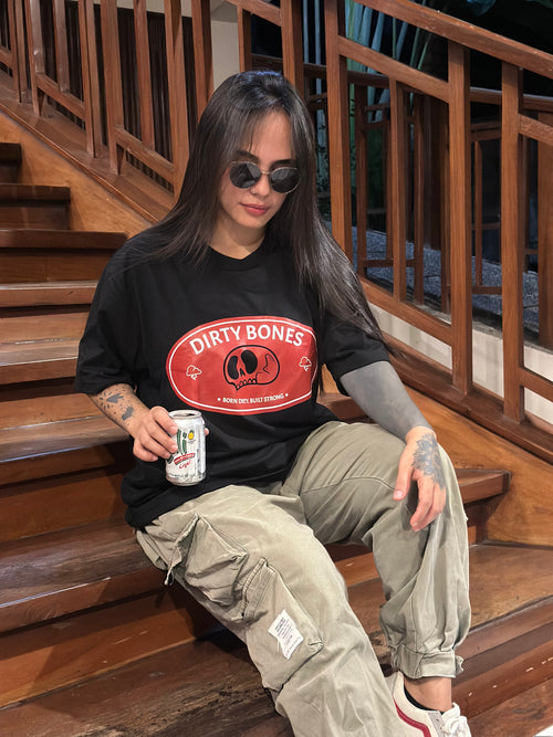 Red Patch - black